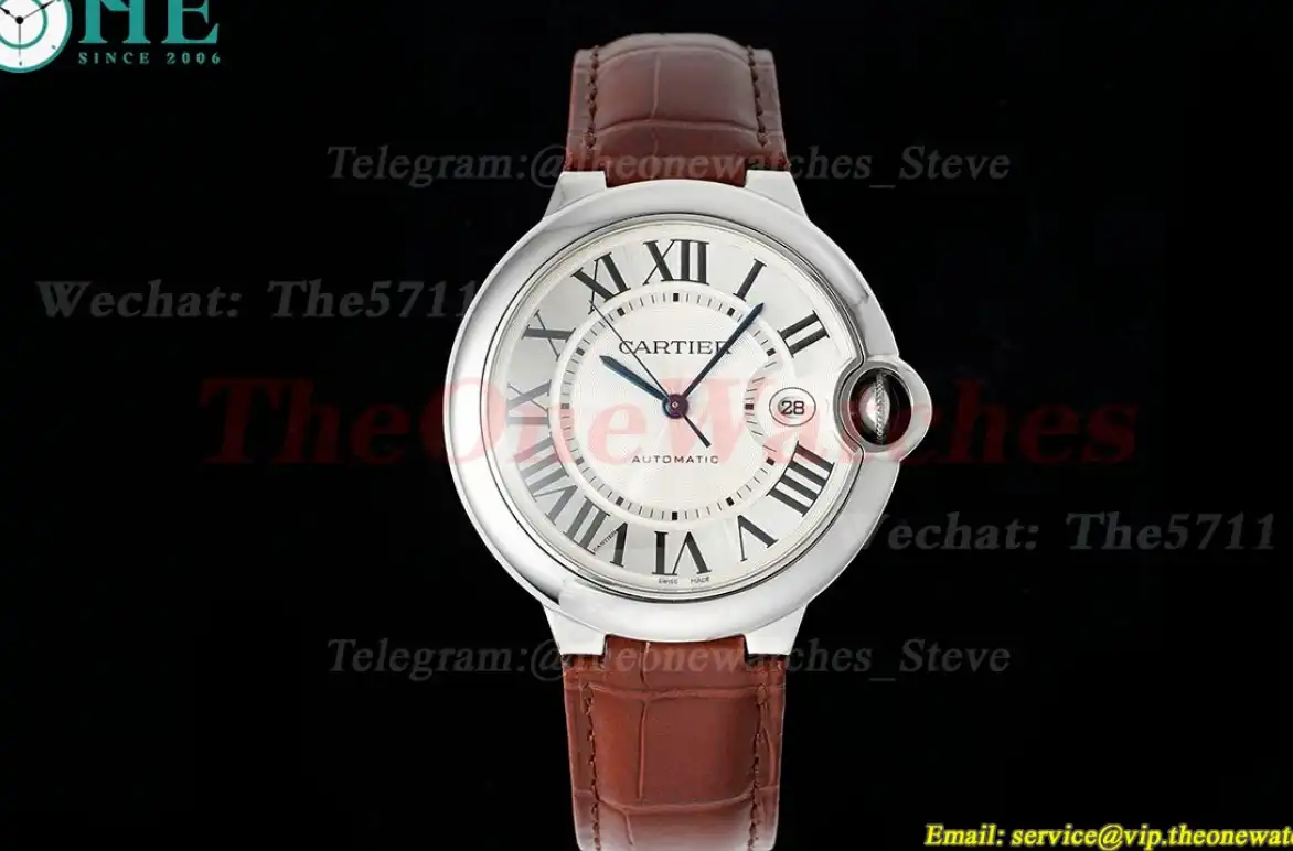 Ballon Bleu De Cartier 42mm SS LE White Dial AF A2824