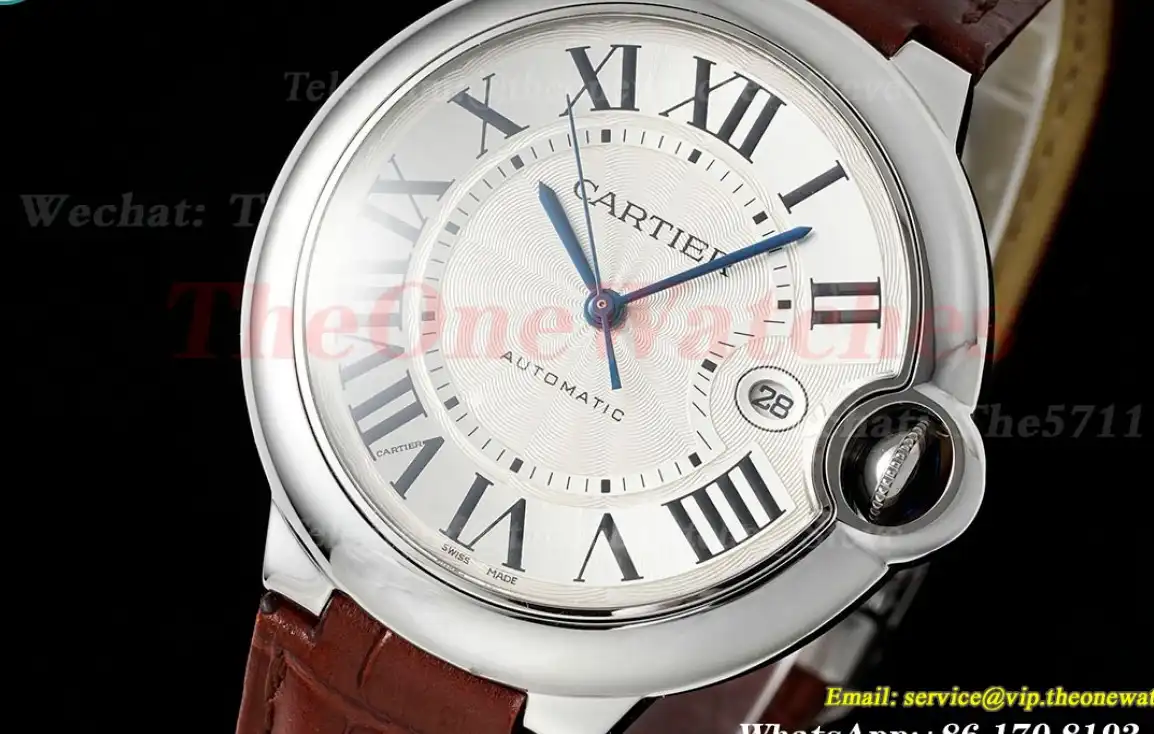 Ballon Bleu De Cartier 42mm SS LE White Dial AF A2824