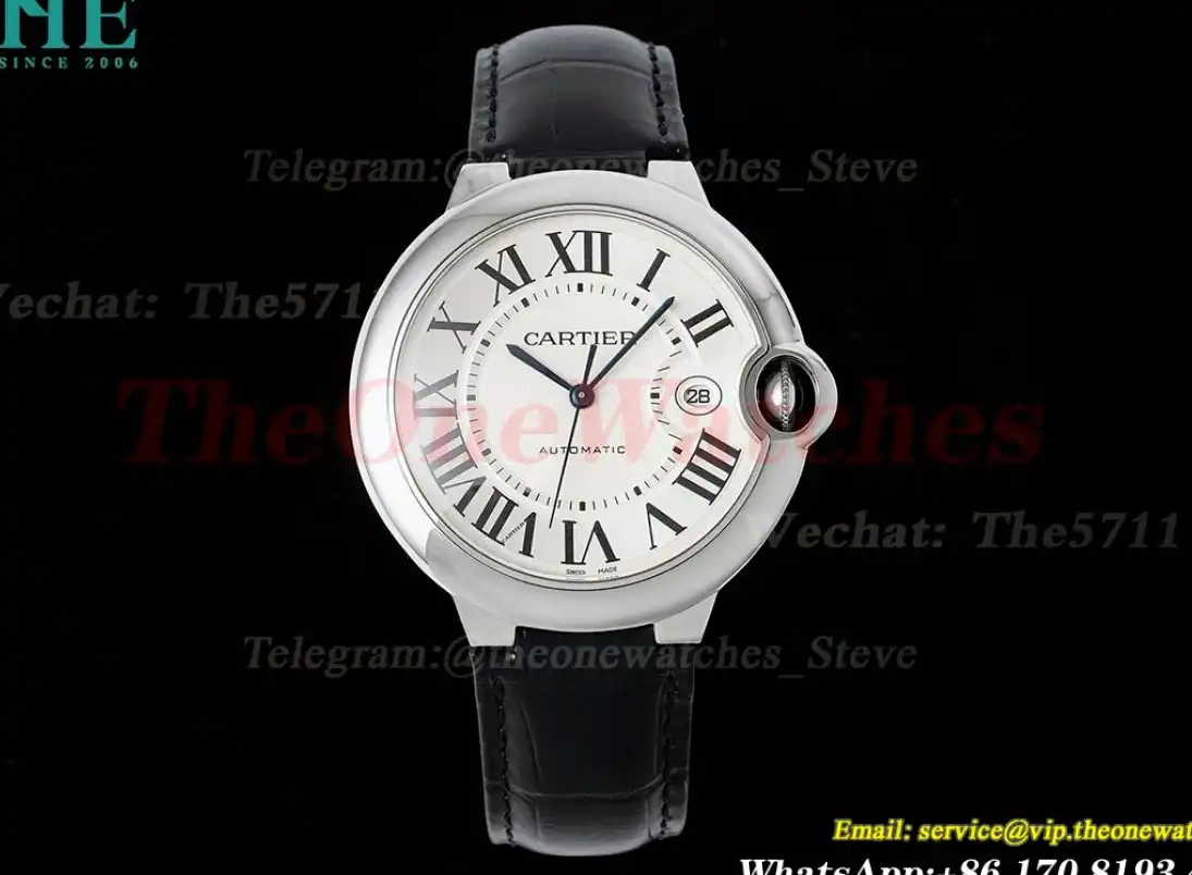 Ballon Bleu De Cartier 42mm SS LE White Dial AF A2824