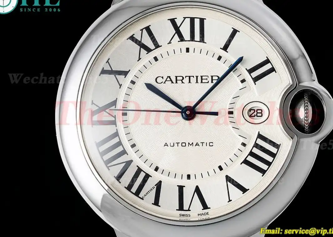 Ballon Bleu De Cartier 42mm SS LE White Dial AF A2824