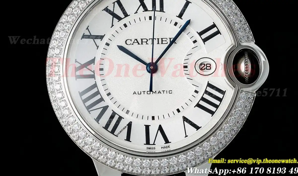 Ballon Bleu De Cartier 42mm Dia SS LE White Dial AF A2824