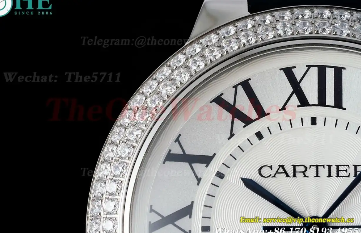 Ballon Bleu De Cartier 42mm Dia SS LE White Dial AF A2824