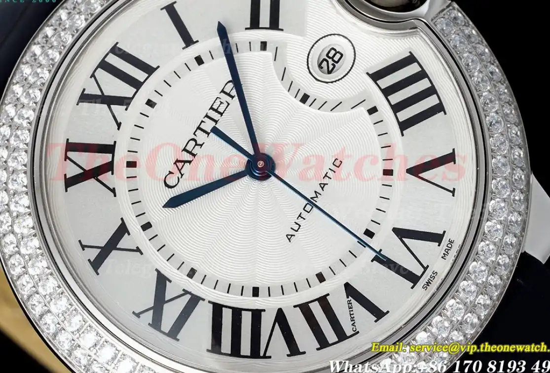 Ballon Bleu De Cartier 42mm Dia SS LE White Dial AF A2824