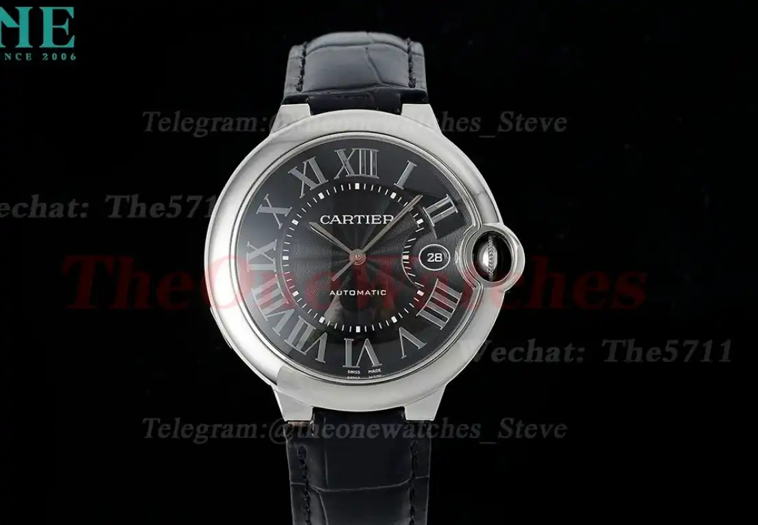 Ballon Bleu De Cartier 42mm SS LE Black Dial AF A2824