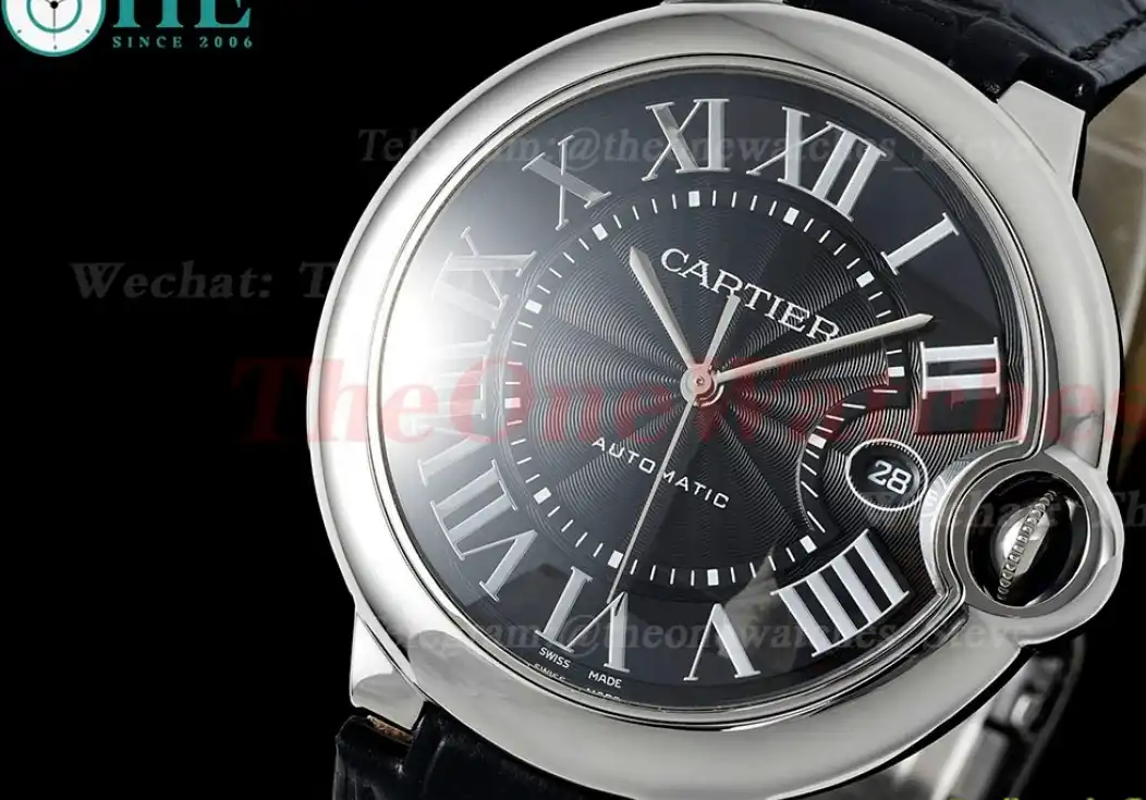 Ballon Bleu De Cartier 42mm SS LE Black Dial AF A2824