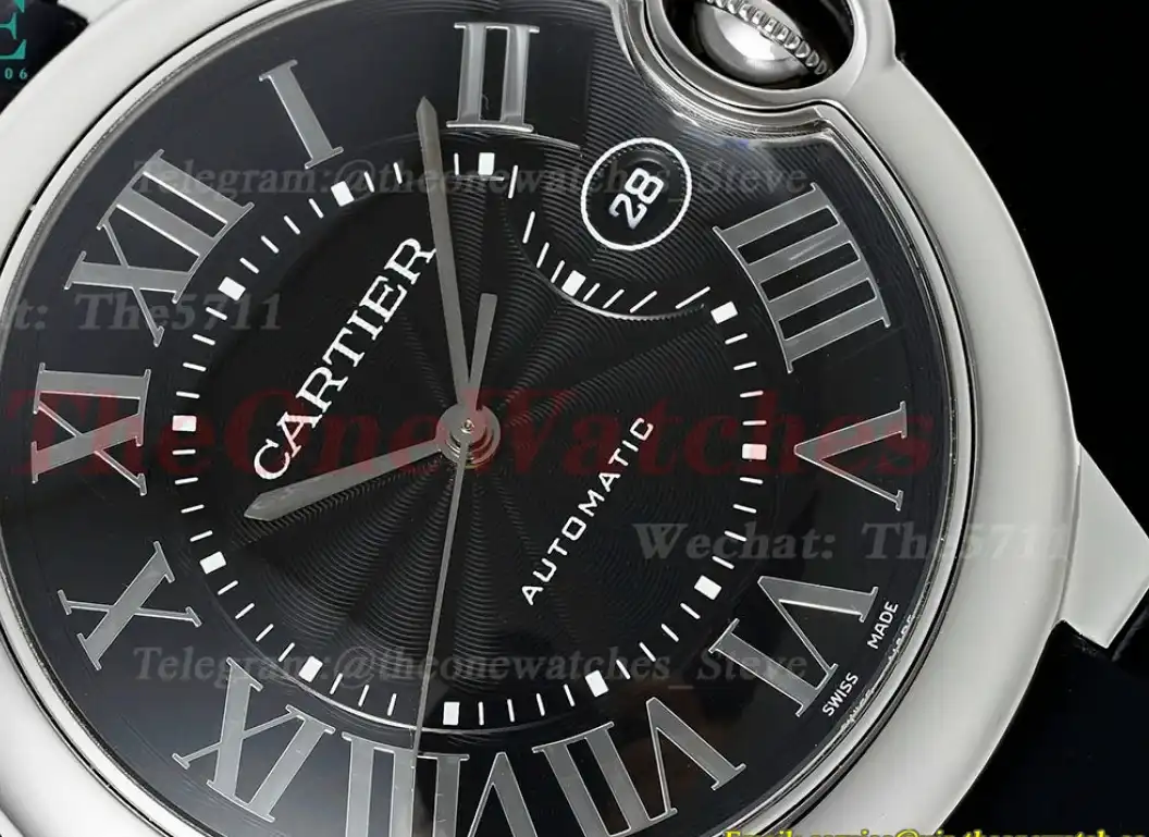 Ballon Bleu De Cartier 42mm SS LE Black Dial AF A2824