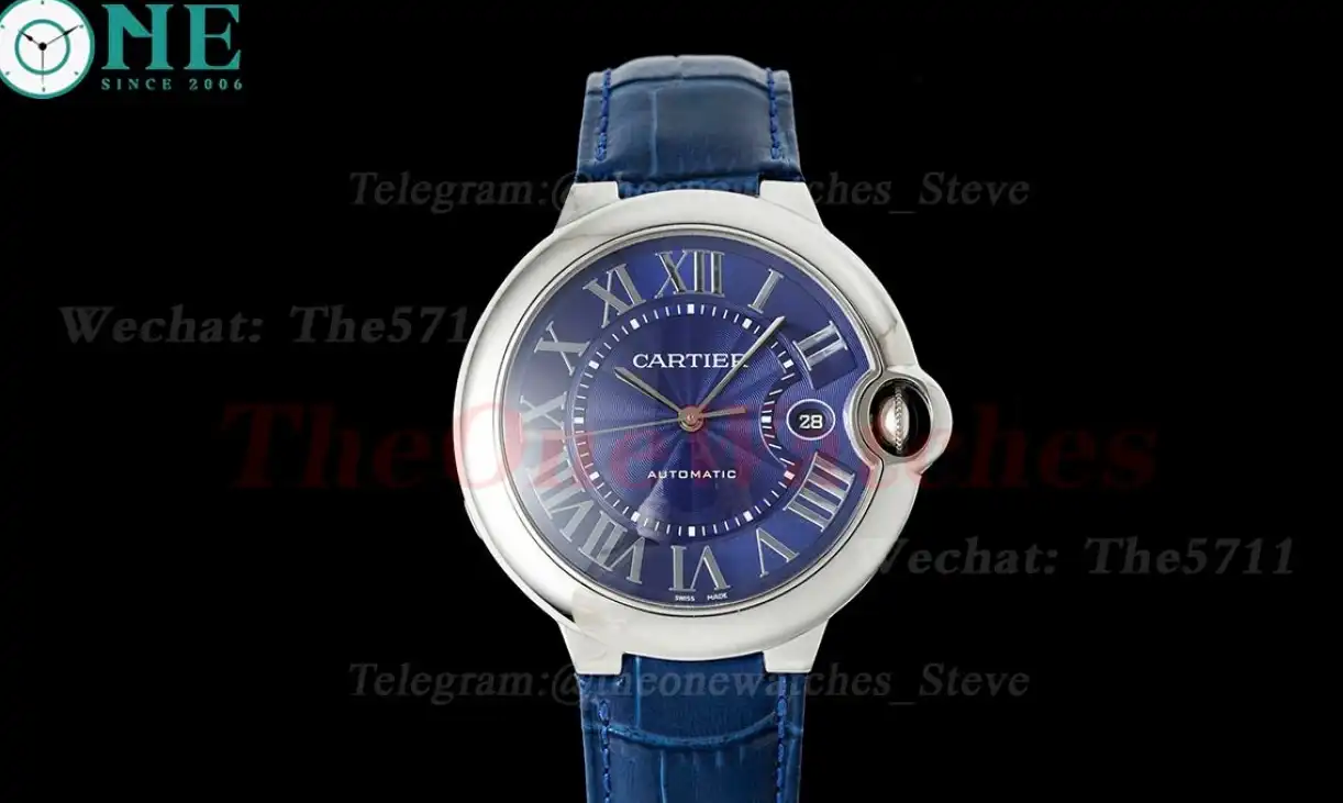 Ballon Bleu De Cartier 42mm SS LE Blue Dial AF A2824