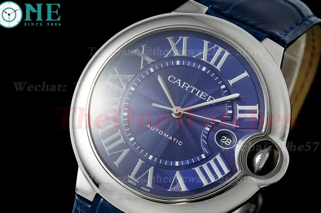 Ballon Bleu De Cartier 42mm SS LE Blue Dial AF A2824