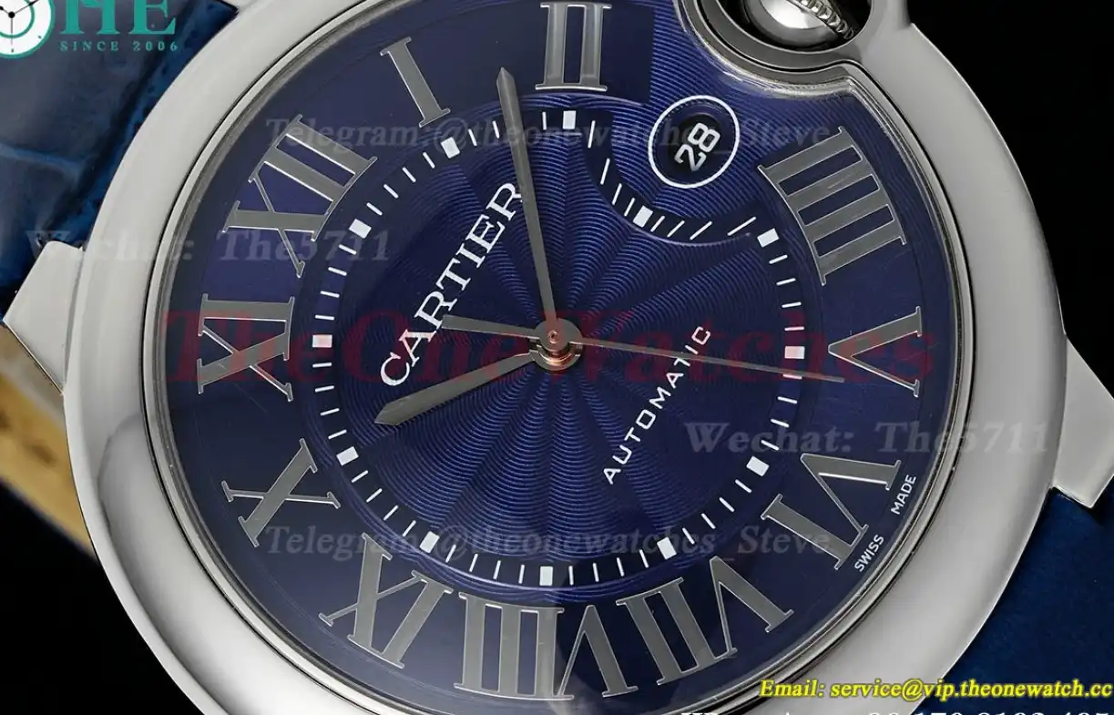 Ballon Bleu De Cartier 42mm SS LE Blue Dial AF A2824