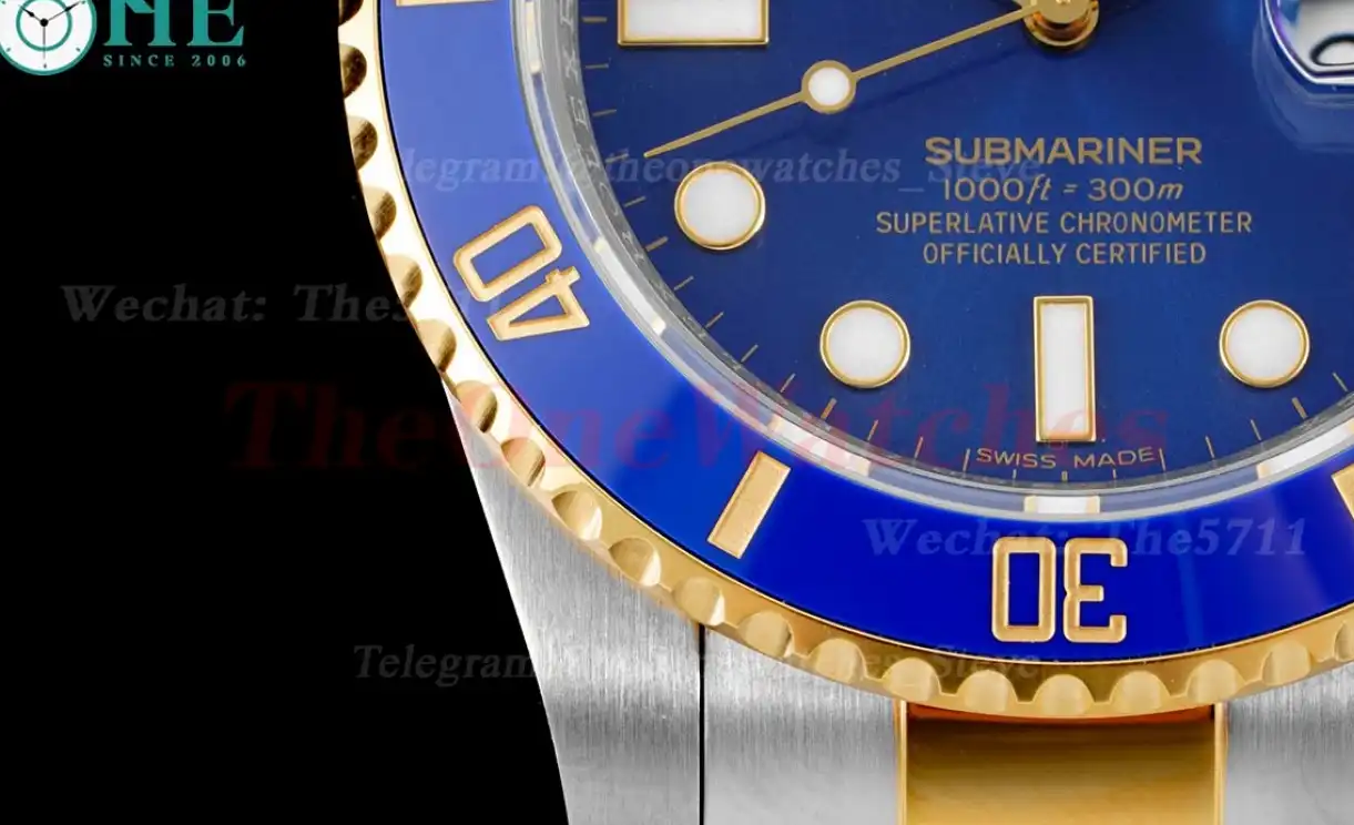 Submariner 116613LB Bluesy 40mm 904L YG SS Blue VSF VS3135