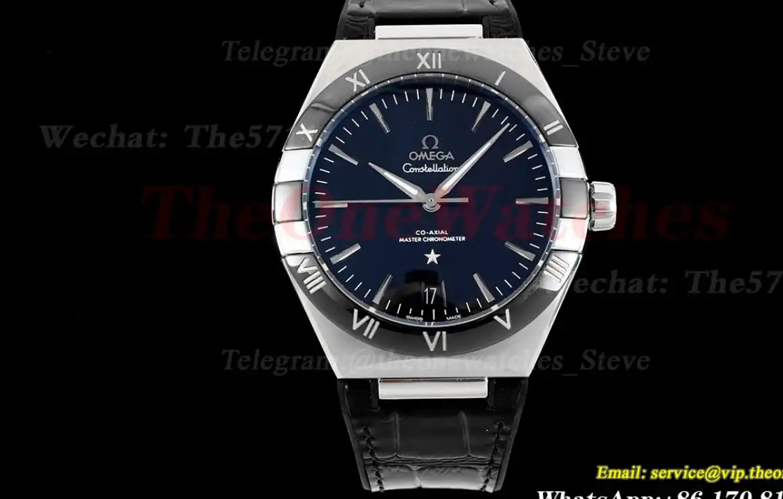 Constellation 41mm SS LE Black Dial 8F A8900