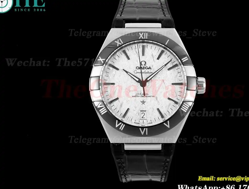 Constellation 41mm SS LE White Textured Dial 8F A8900