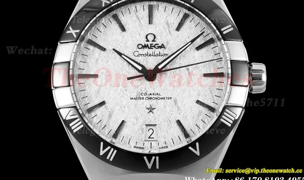 Constellation 41mm SS LE White Textured Dial 8F A8900