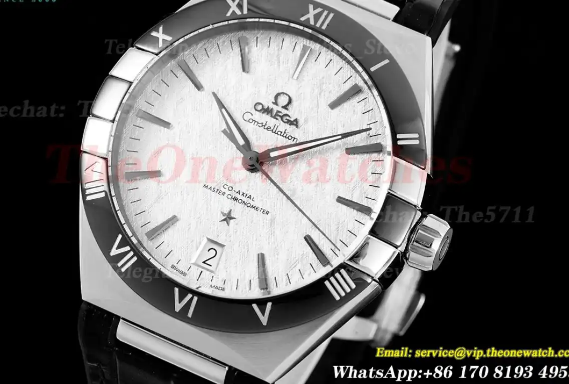 Constellation 41mm SS LE White Textured Dial 8F A8900