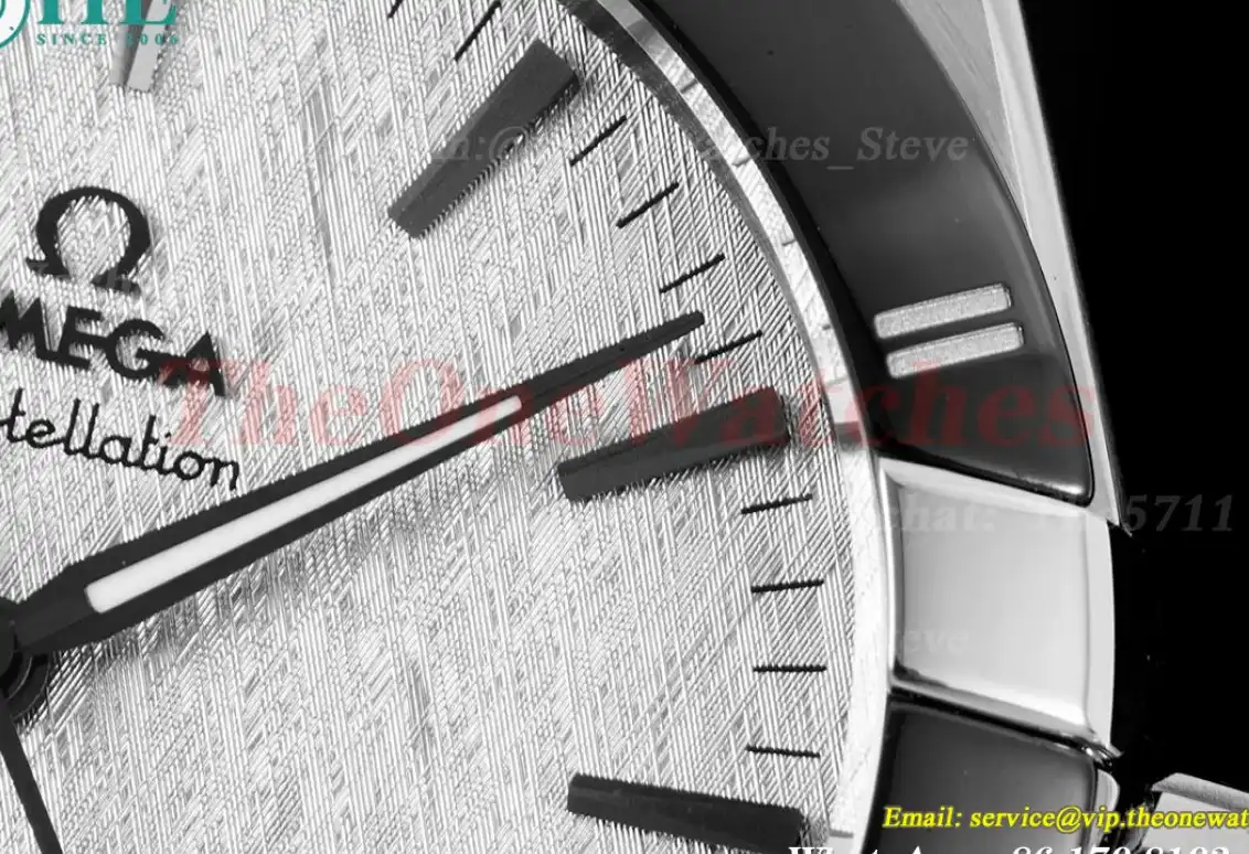 Constellation 41mm SS LE White Textured Dial 8F A8900