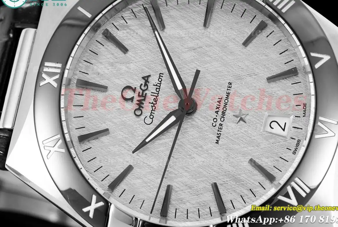 Constellation 41mm SS LE White Textured Dial 8F A8900