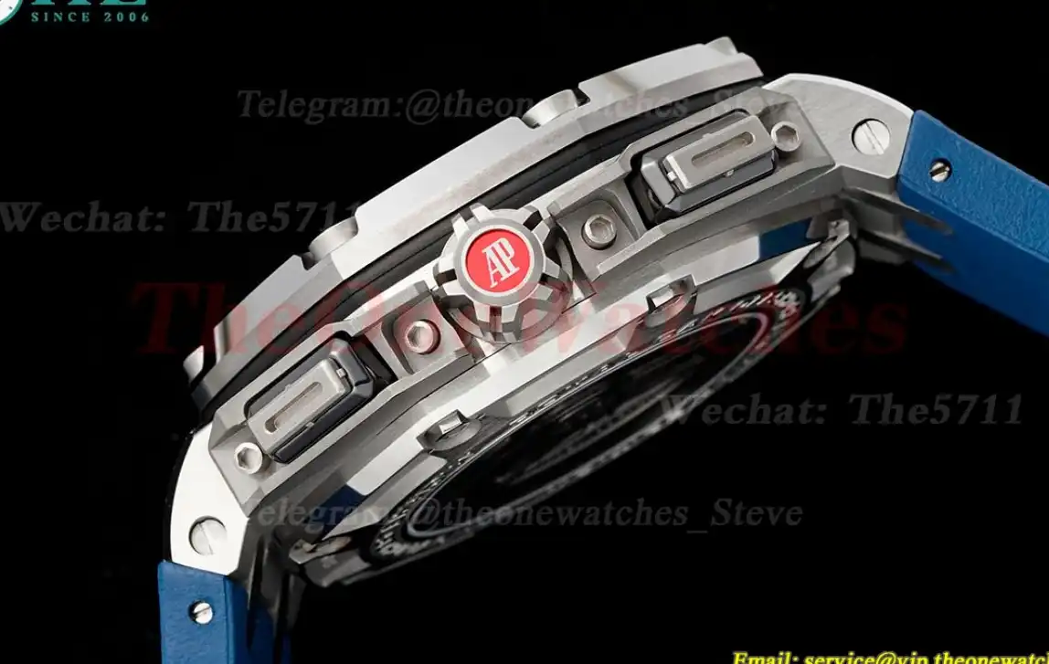 Royal Oak Offshore 44mm Michael Schumacher SS RU Grey Blue JJF A3126