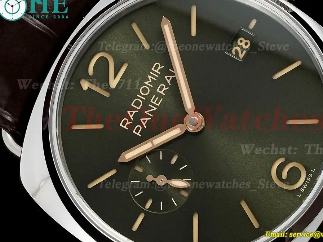 Radiomir PAM1386 40mm SS LE Green Dial VSF P900