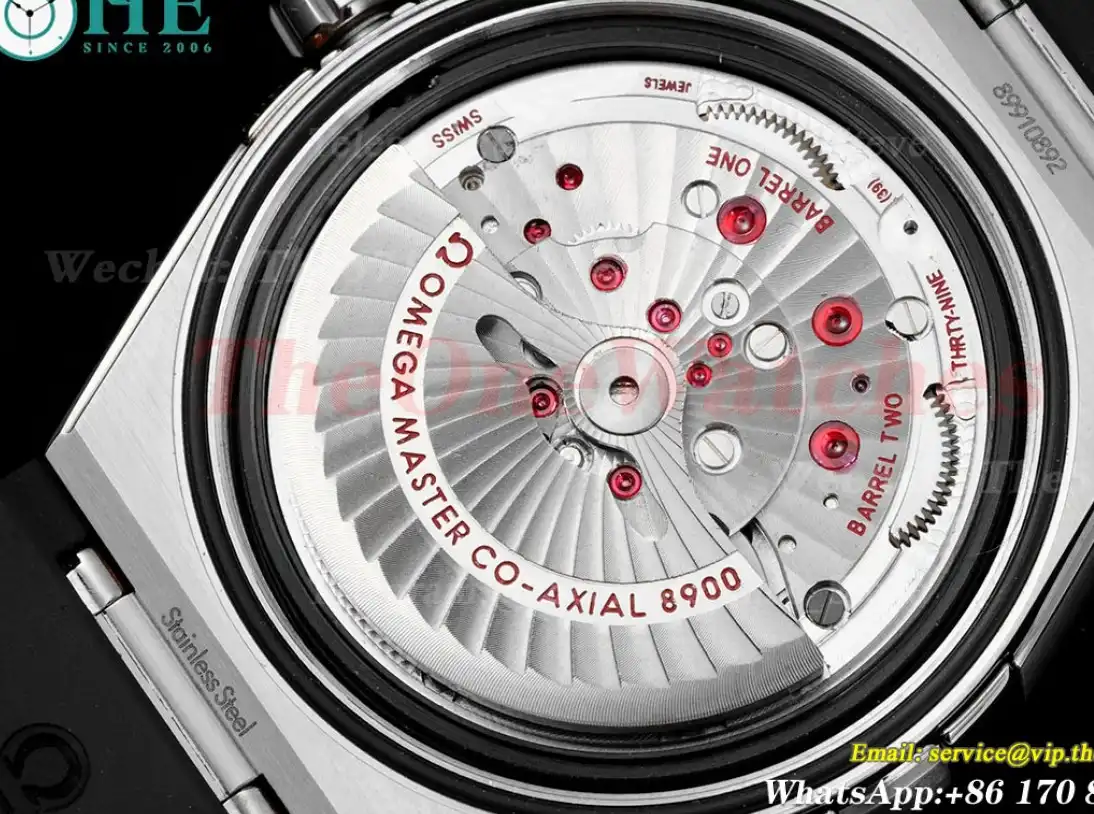 Constellation 41mm SS LE White Textured Dial 8F A8900