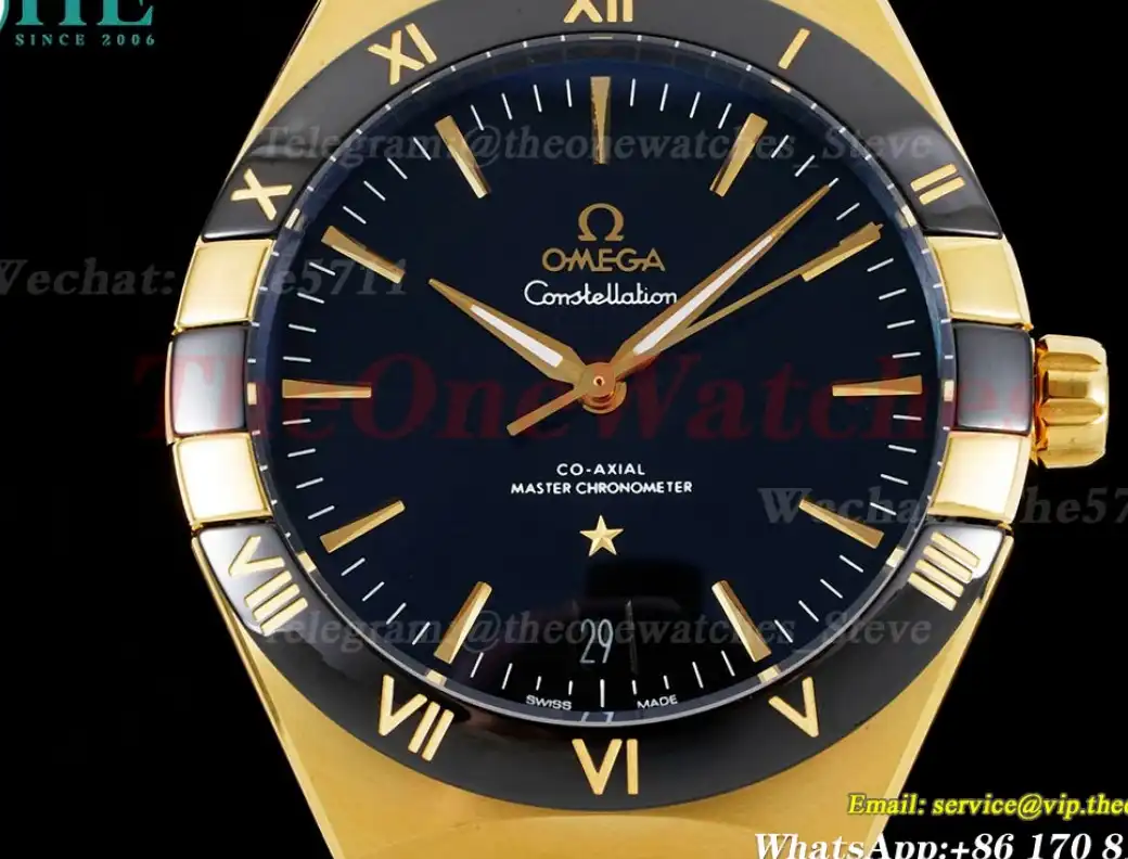 Constellation 41mm YG LE Black Dial 8F A8900