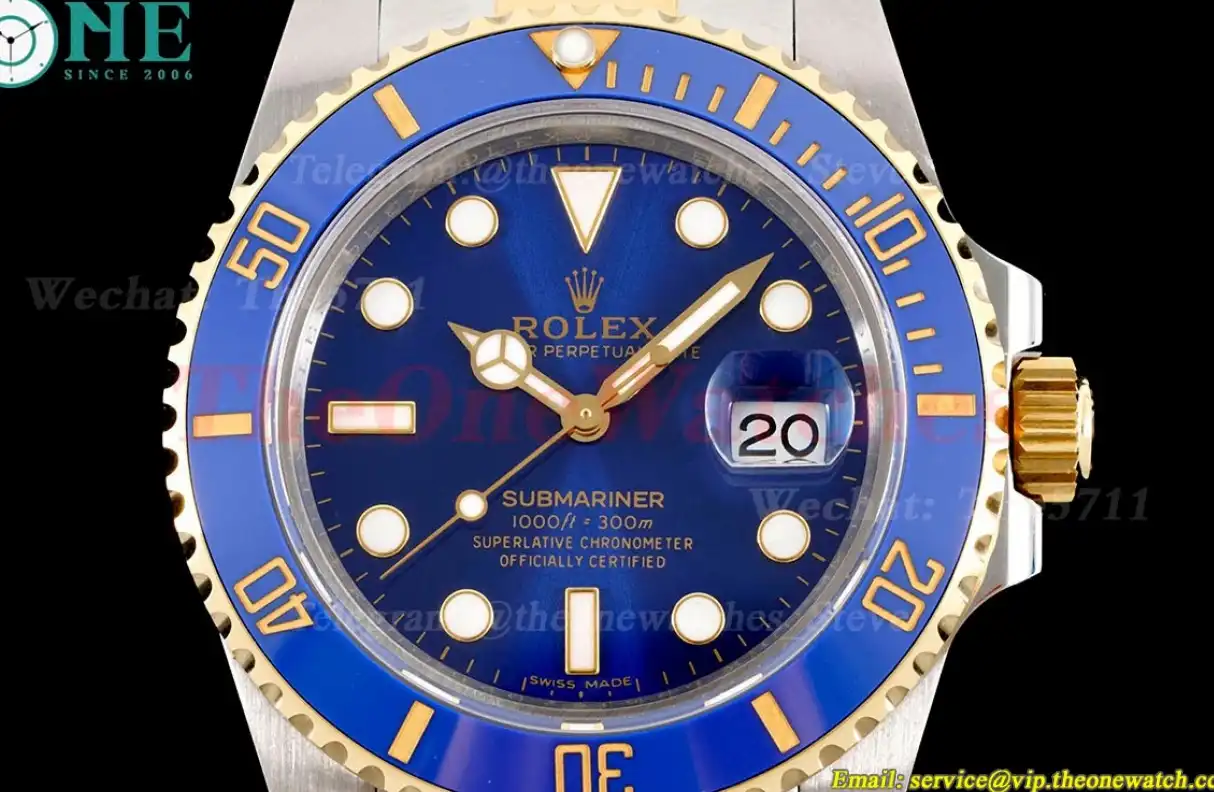 Submariner 116613LB Bluesy 40NN YG SS Blue GMF VR3135