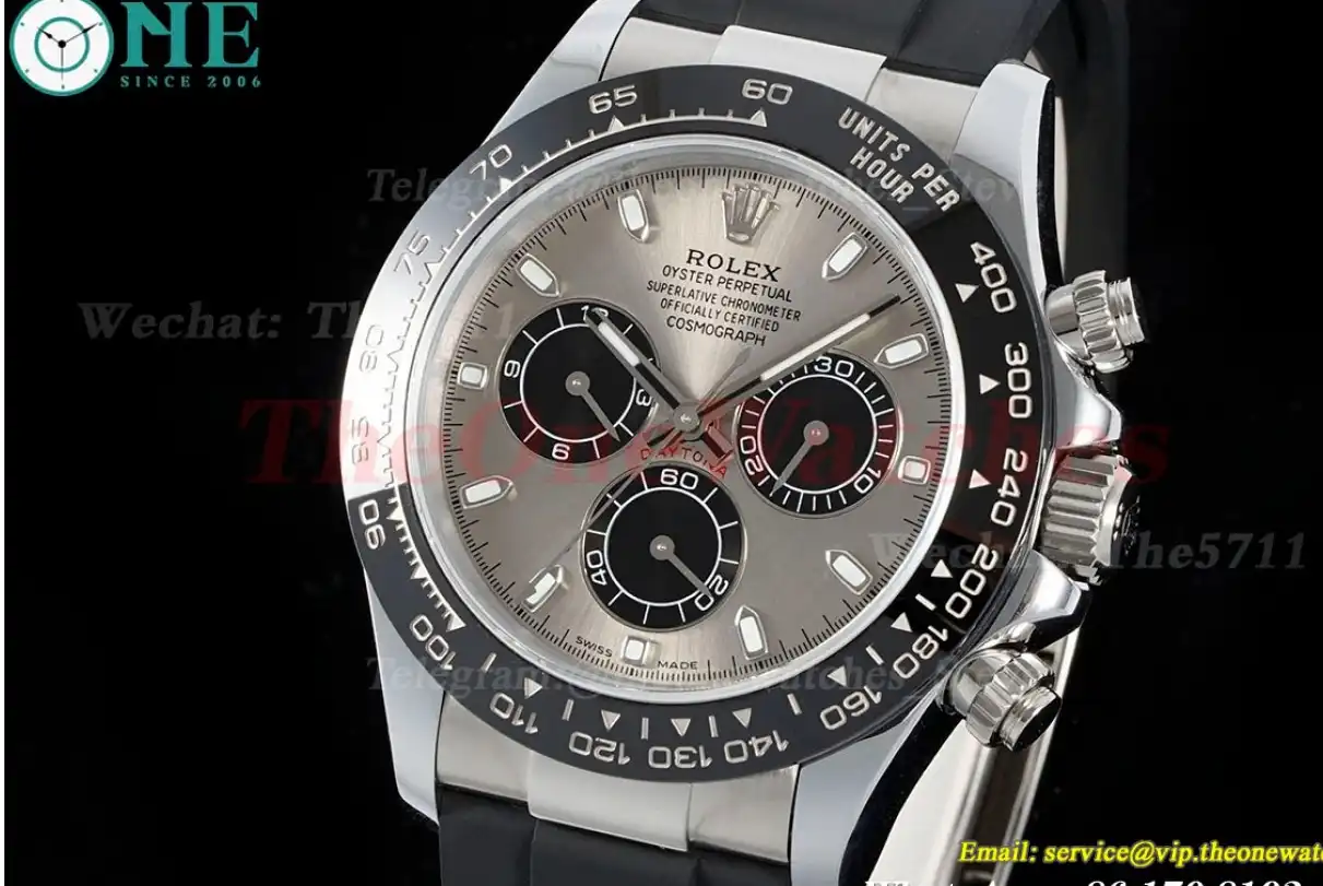 Daytona 116519 40mm SS RU Grey Dial QF SH4130 V3(Gain Weight)