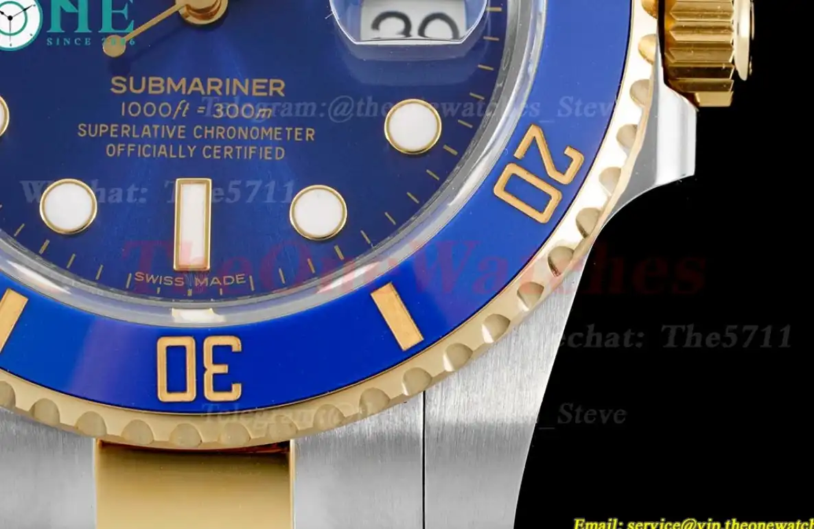 Submariner 116613LB Bluesy 40NN YG SS Blue GMF VR3135