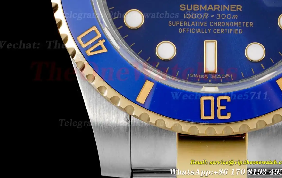 Submariner 116613LB Bluesy 40NN YG SS Blue GMF VR3135