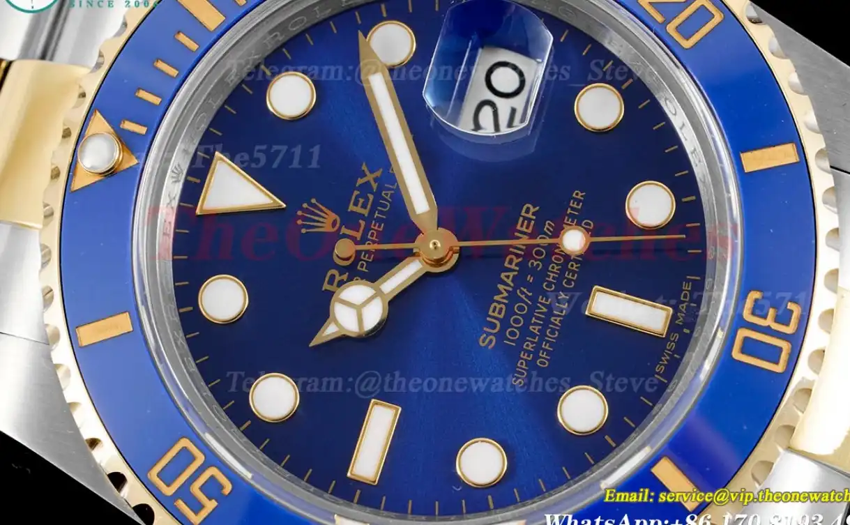 Submariner 116613LB Bluesy 40NN YG SS Blue GMF VR3135