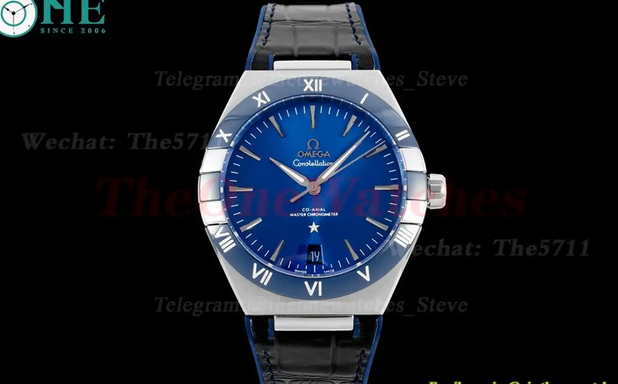 Constellation 41mm SS LE Blue Dial 8F A8900