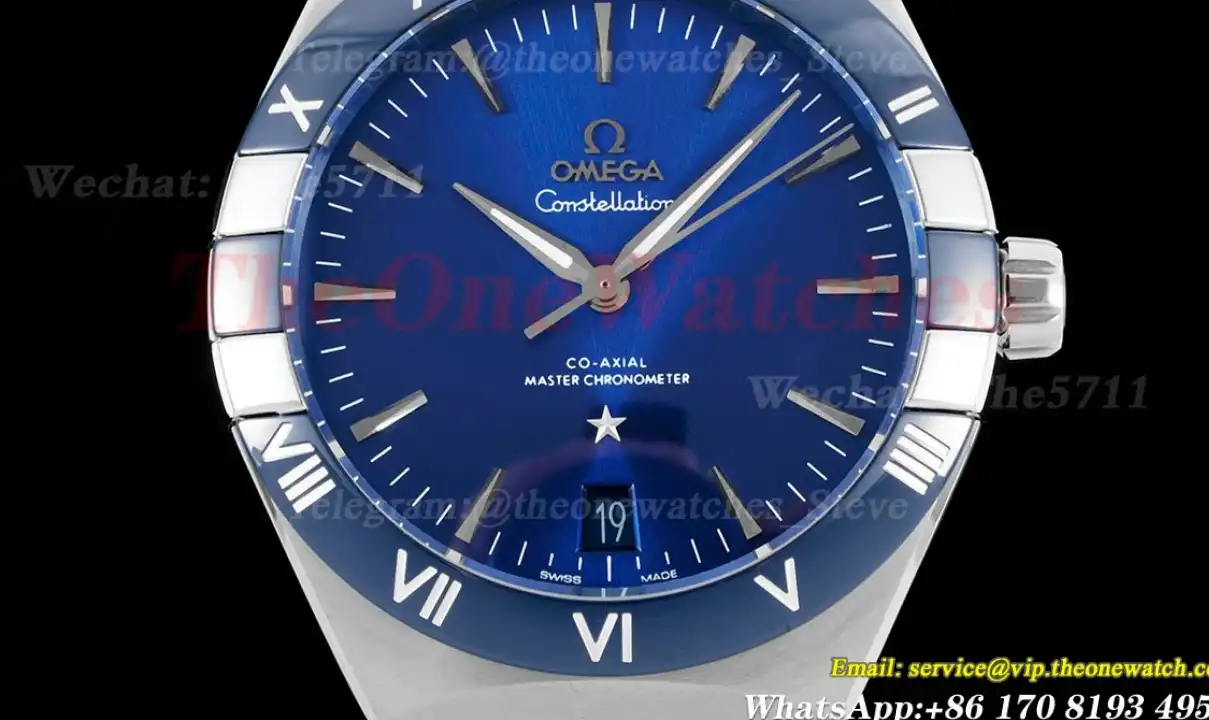 Constellation 41mm SS LE Blue Dial 8F A8900