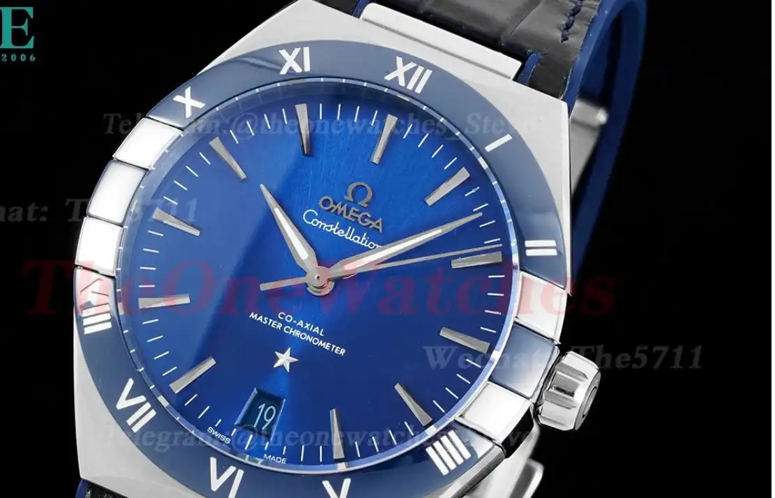 Constellation 41mm SS LE Blue Dial 8F A8900