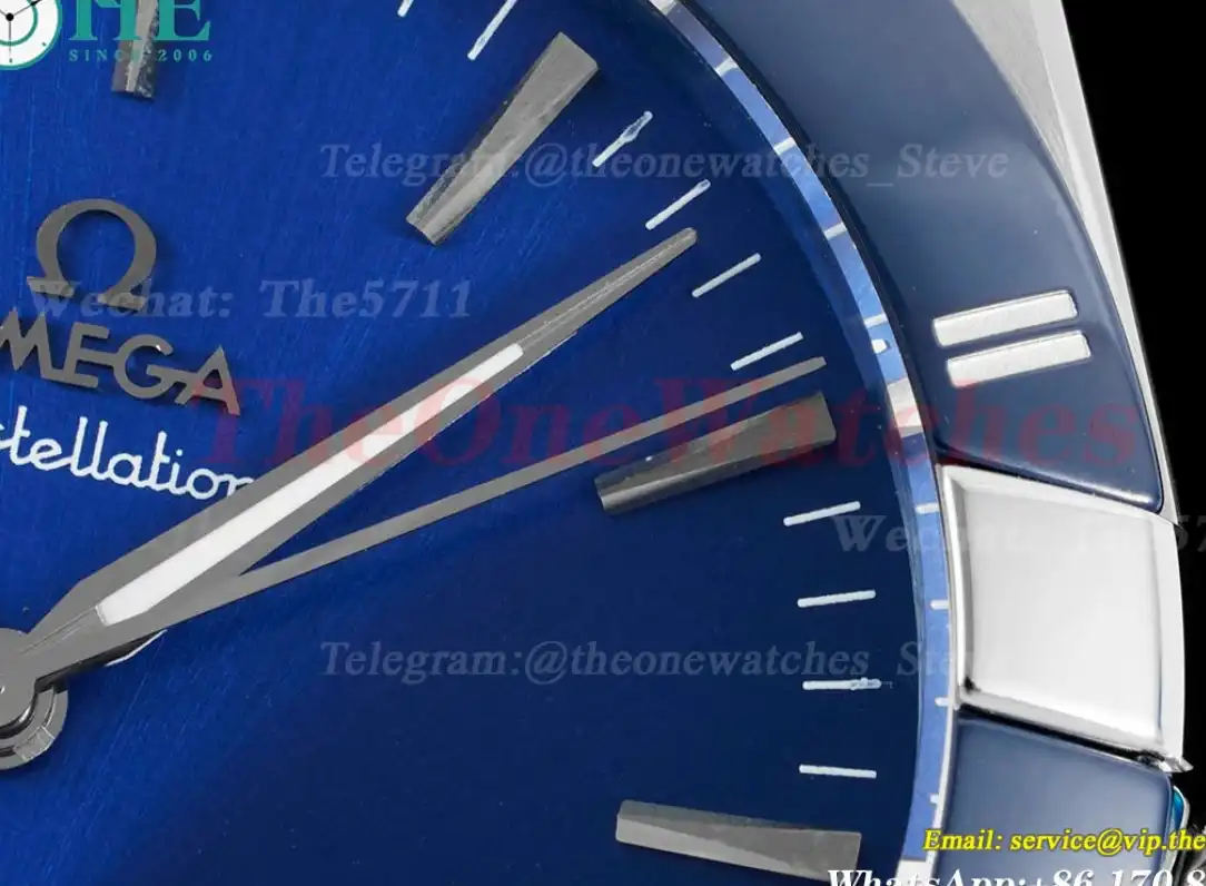 Constellation 41mm SS LE Blue Dial 8F A8900