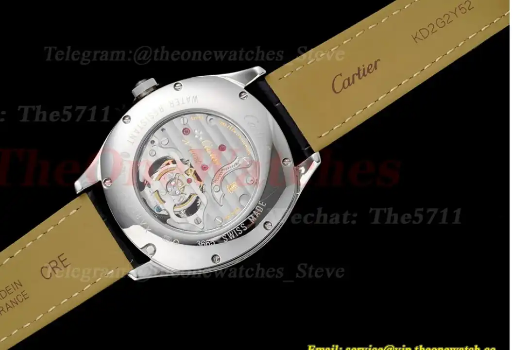 Drive De Cartier 40mm SS LE White Textured Dial BLSF Tourb