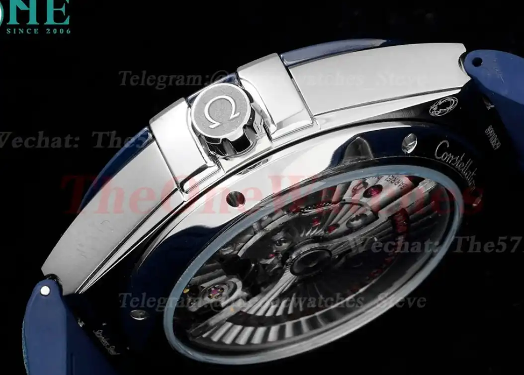 Constellation 41mm SS LE Blue Dial 8F A8900