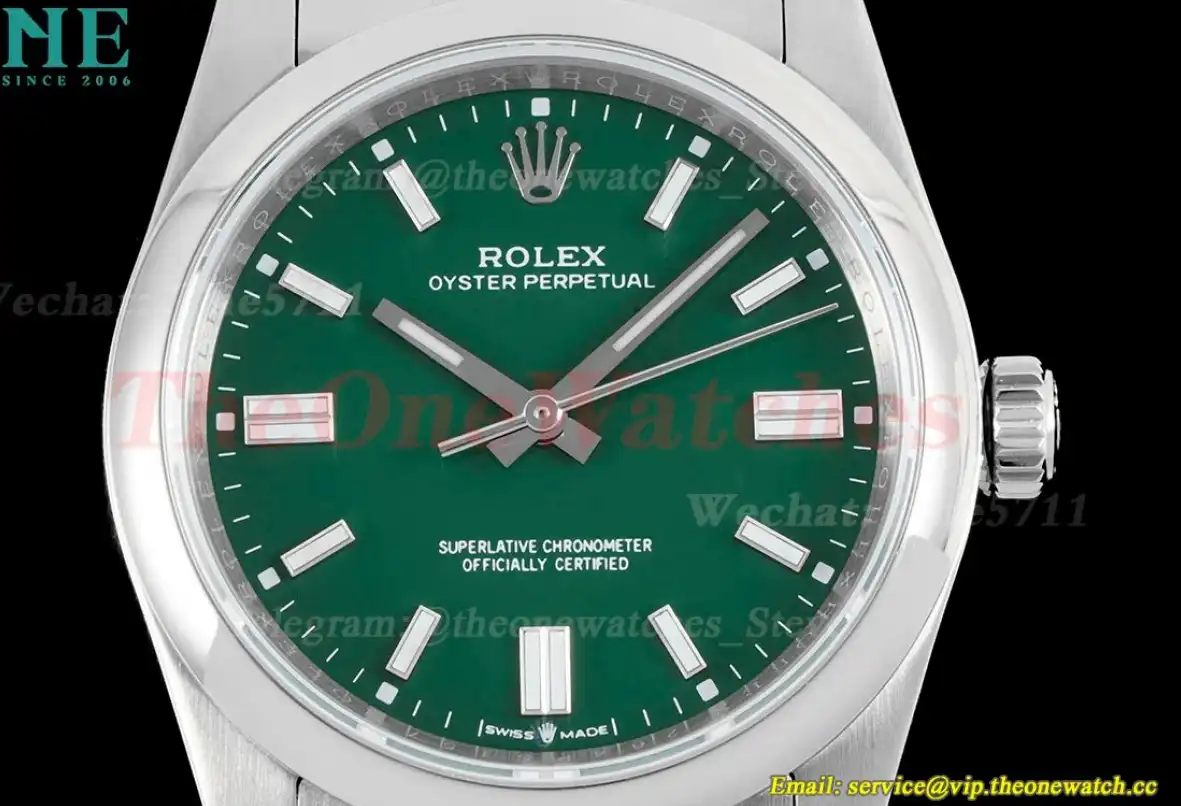 Oyster Perpetual 126000 36mm SS SS Green Stk KRF A2824