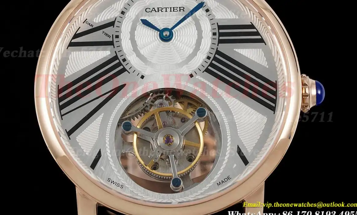 Rotonde De Cartier 40mm RG LE Silver Dial RMSF Tourb