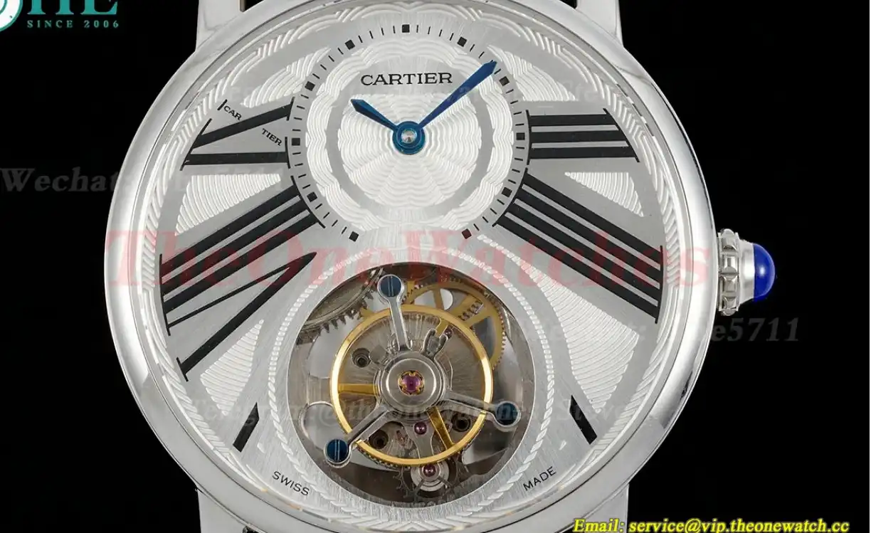 Rotonde De Cartier 40mm SS LE Silver Dial RMSF Tourb