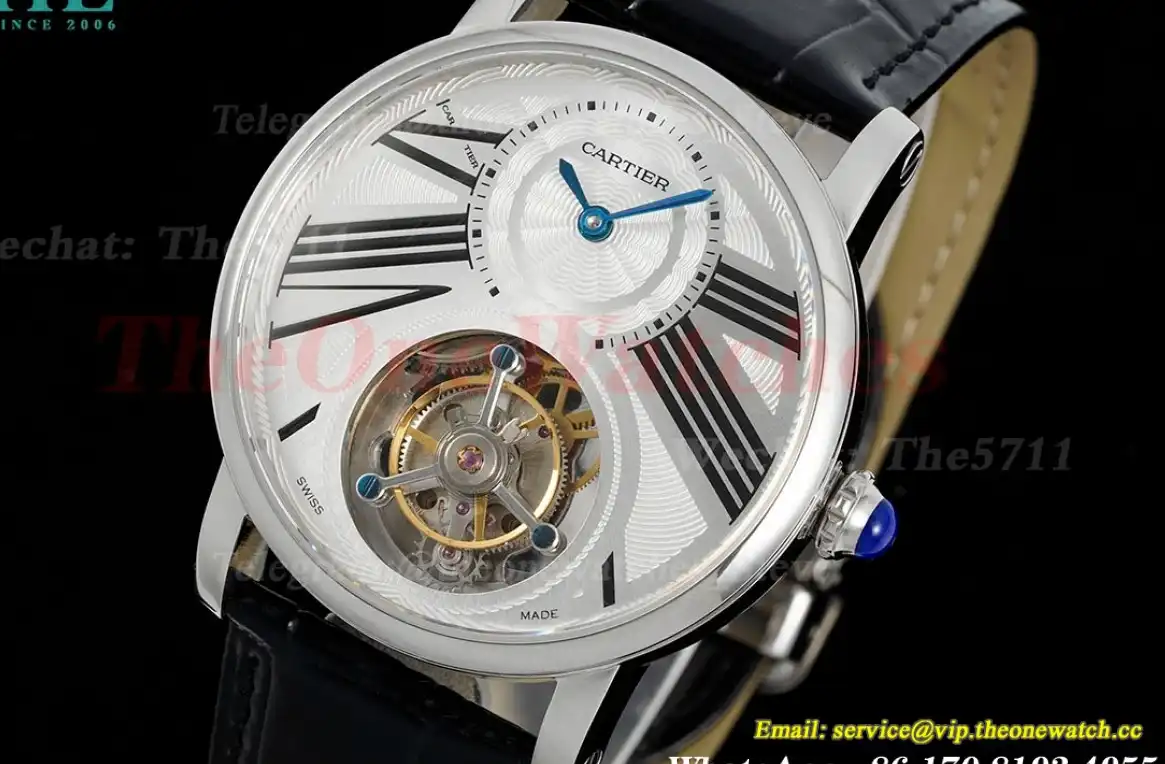 Rotonde De Cartier 40mm SS LE Silver Dial RMSF Tourb