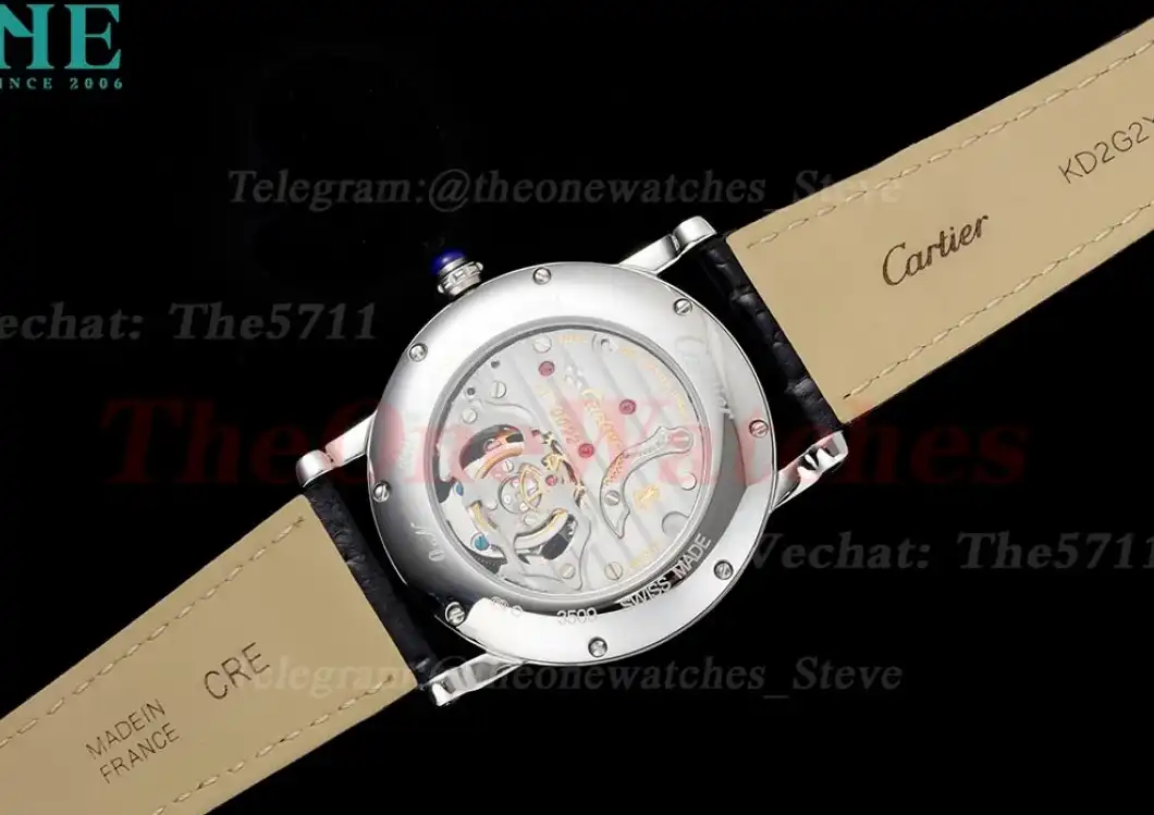 Rotonde De Cartier 40mm SS LE White Textured Dial BLSF Tourb