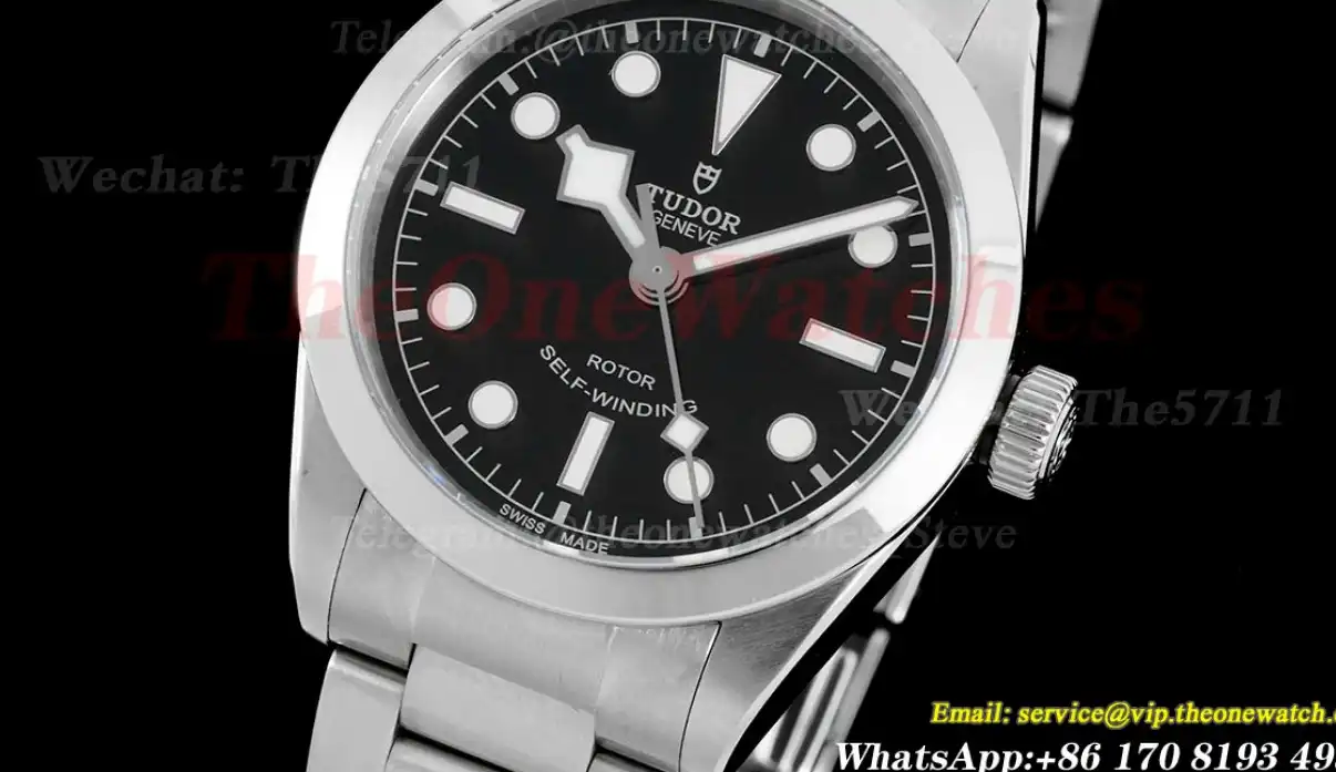 Heritage Black Bay 36mm SS SS Black Dot KRF V4 A2824