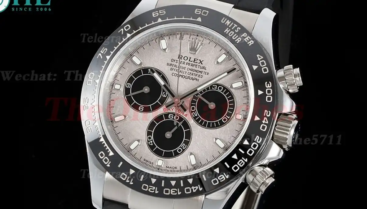 Daytona 116519 40mm SS RU Meteorite Dial QF SH4130 V3(Gain Weight)