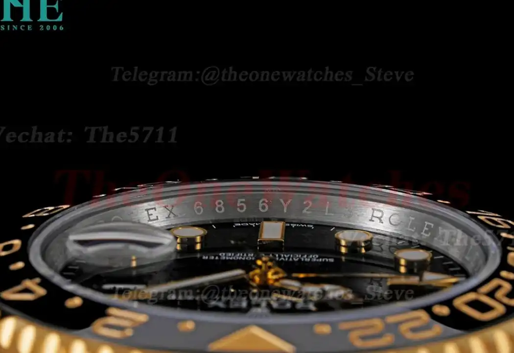 GMT Master II 126713 GRNR Jub SS YG Black Dial APF VR3285