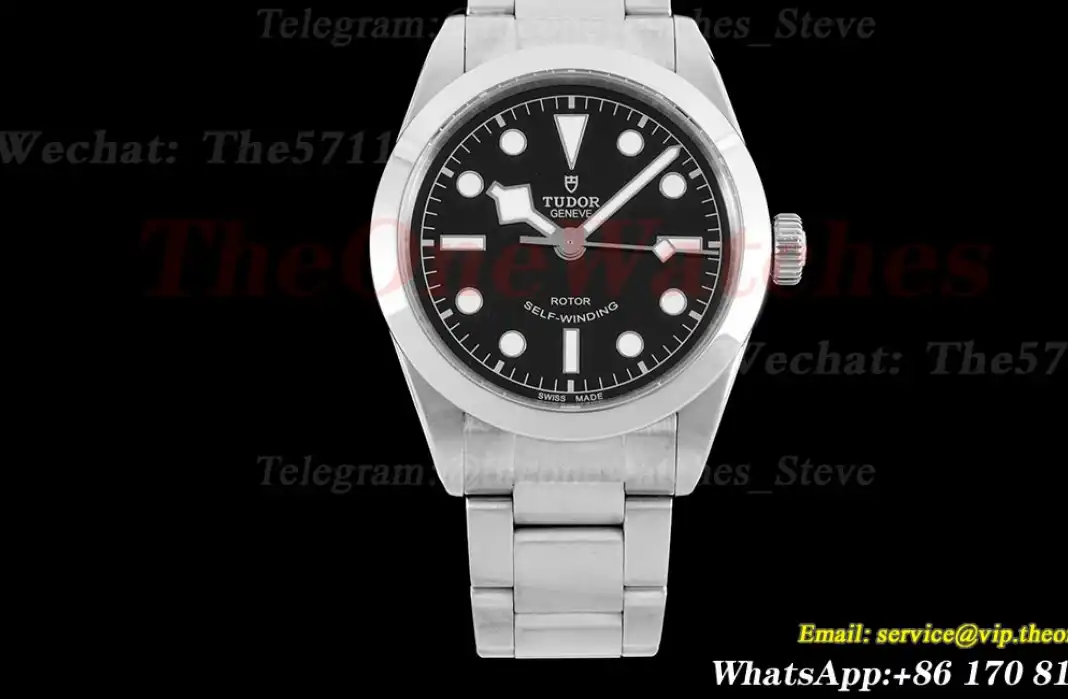 Heritage Black Bay 36mm SS SS Black Dot KRF V4 A2824