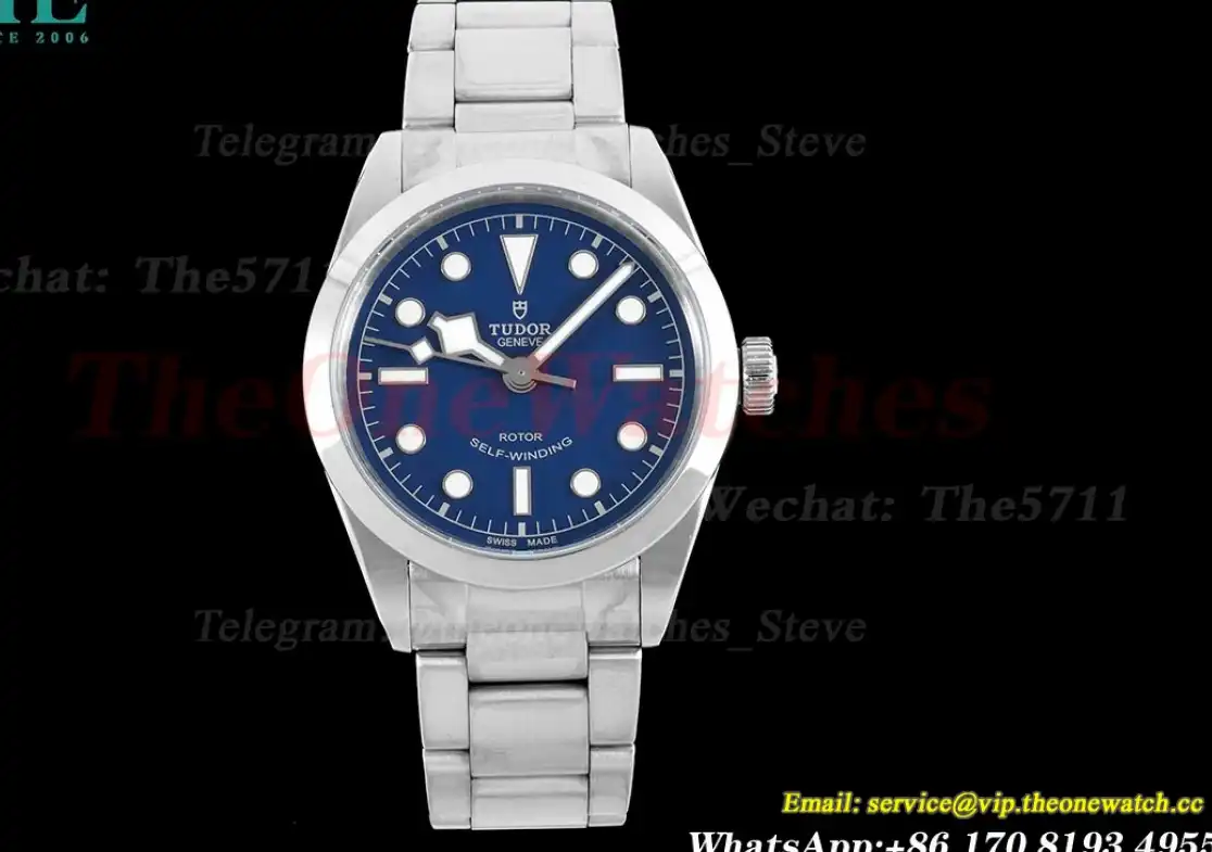 Heritage Black Bay 36mm SS SS Blue Dot KRF V4 A2824