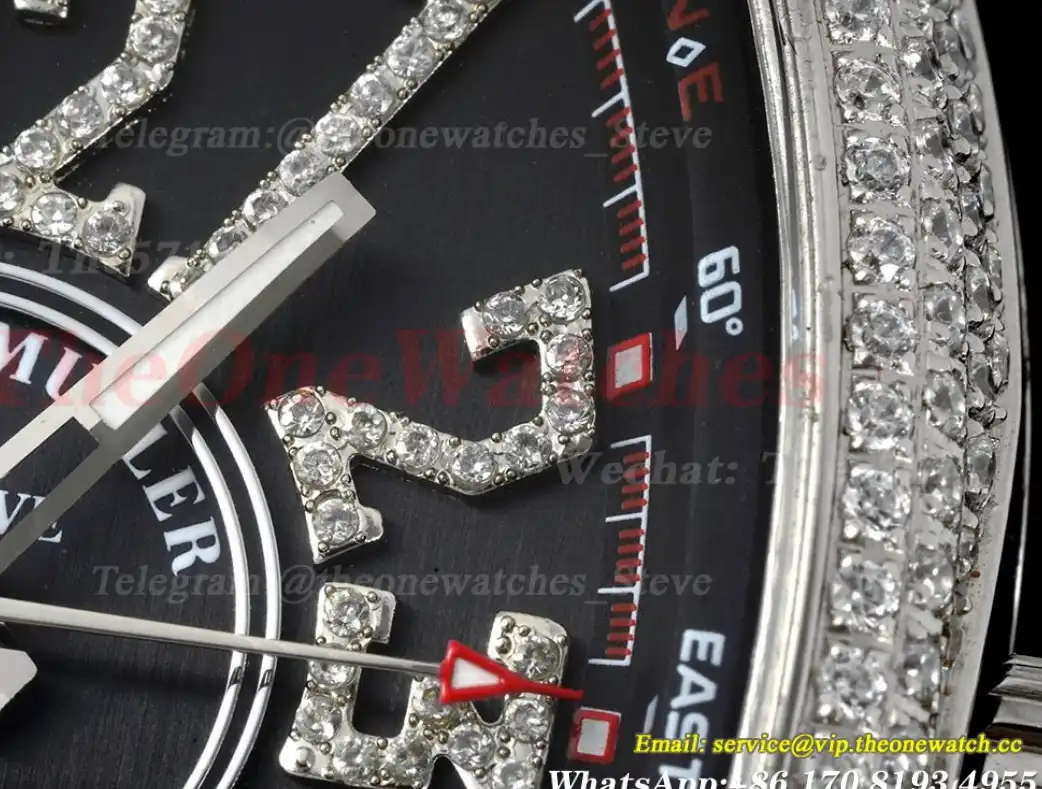 Vanguard Mens V45 SS LE Diamonds Dial ABF A2824