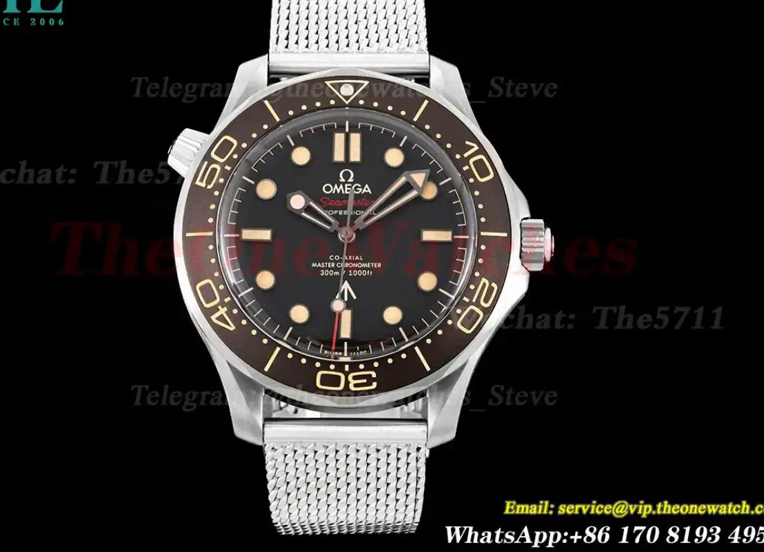 Seamaster 300m No Time To Die 007 TI SS VSF V4 A8806