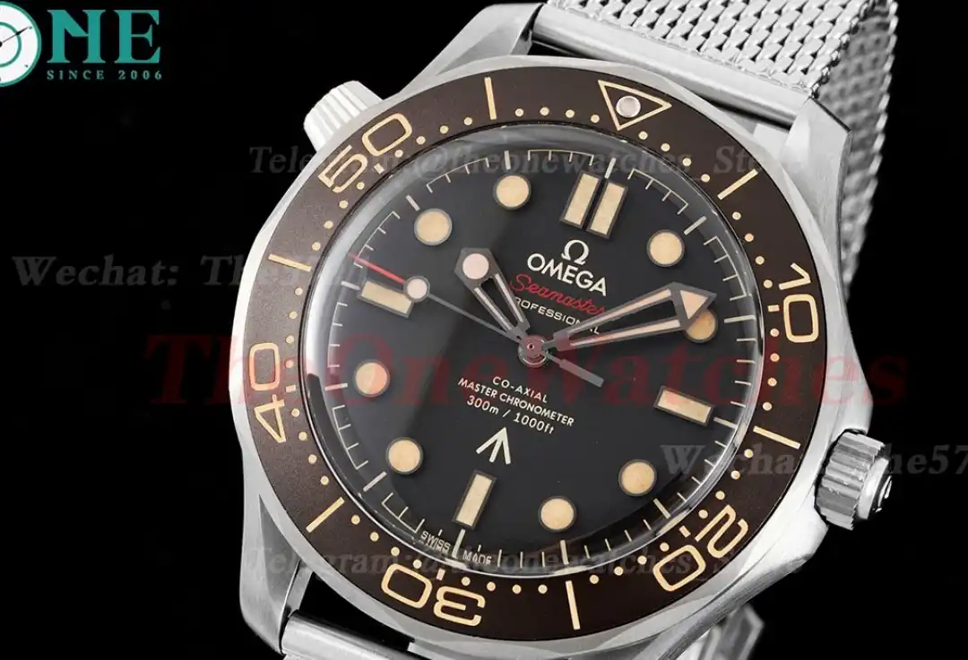 Seamaster 300m No Time To Die 007 TI SS VSF V4 A8806