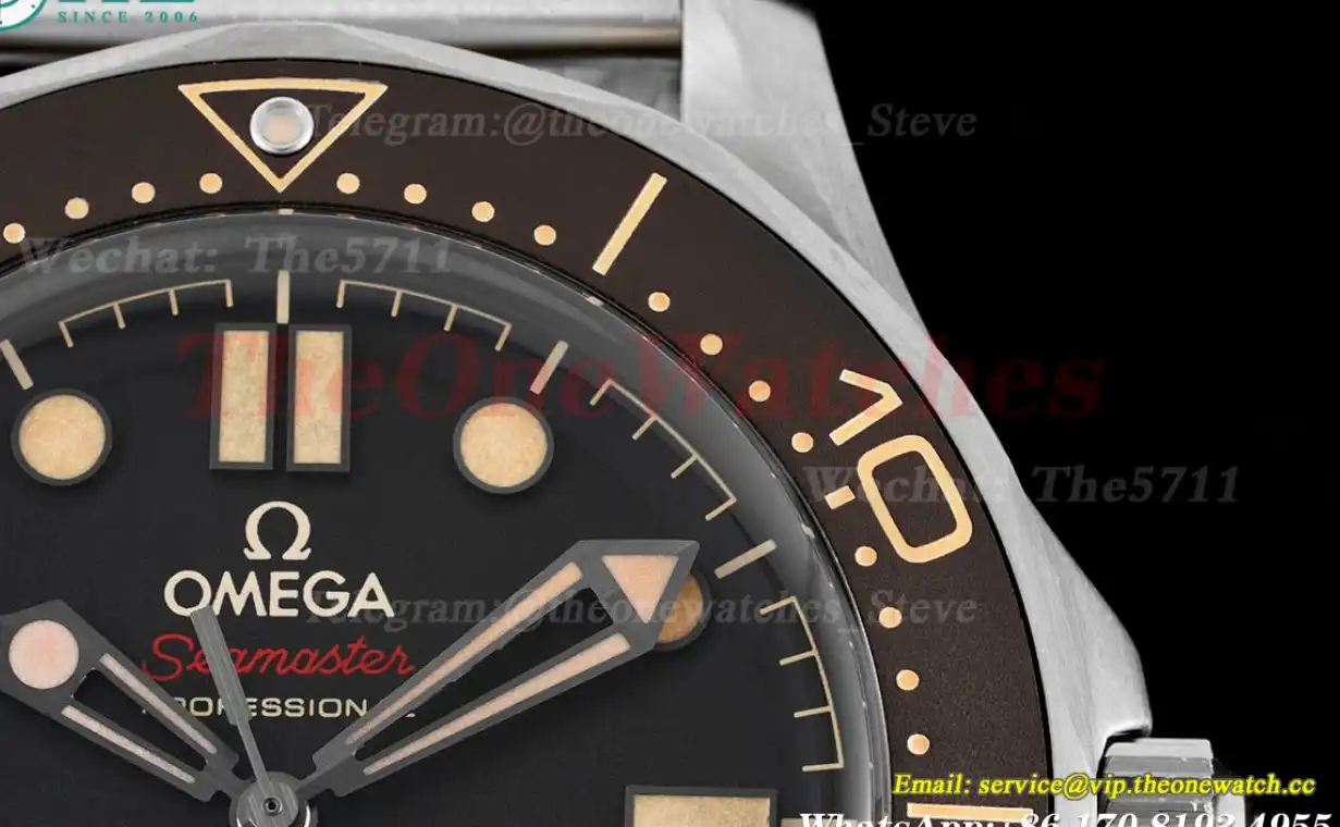 Seamaster 300m No Time To Die 007 TI SS VSF V4 A8806