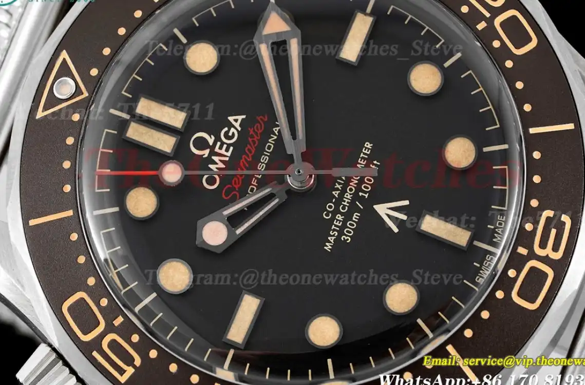 Seamaster 300m No Time To Die 007 TI SS VSF V4 A8806